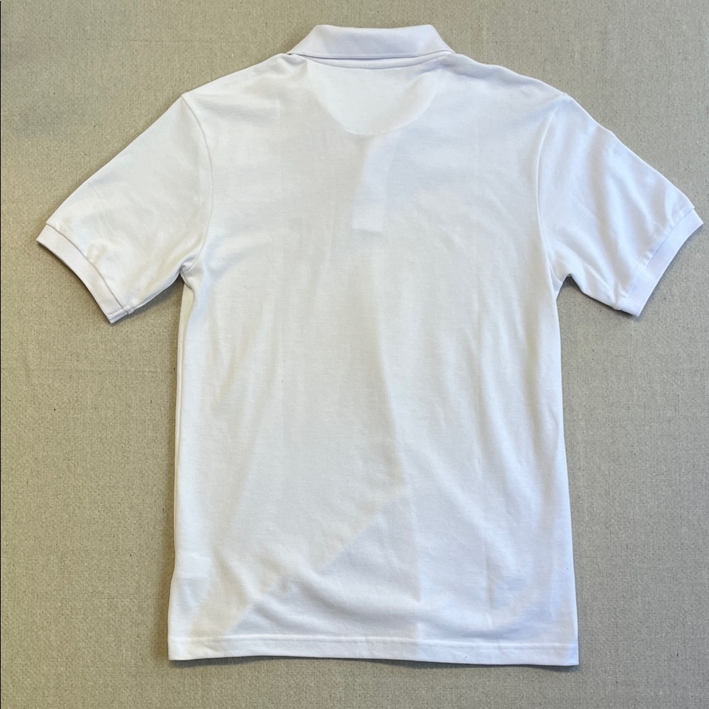 Bench White Men's Polo Shirt - Classic Short Sleeve - Picture 8 of 8